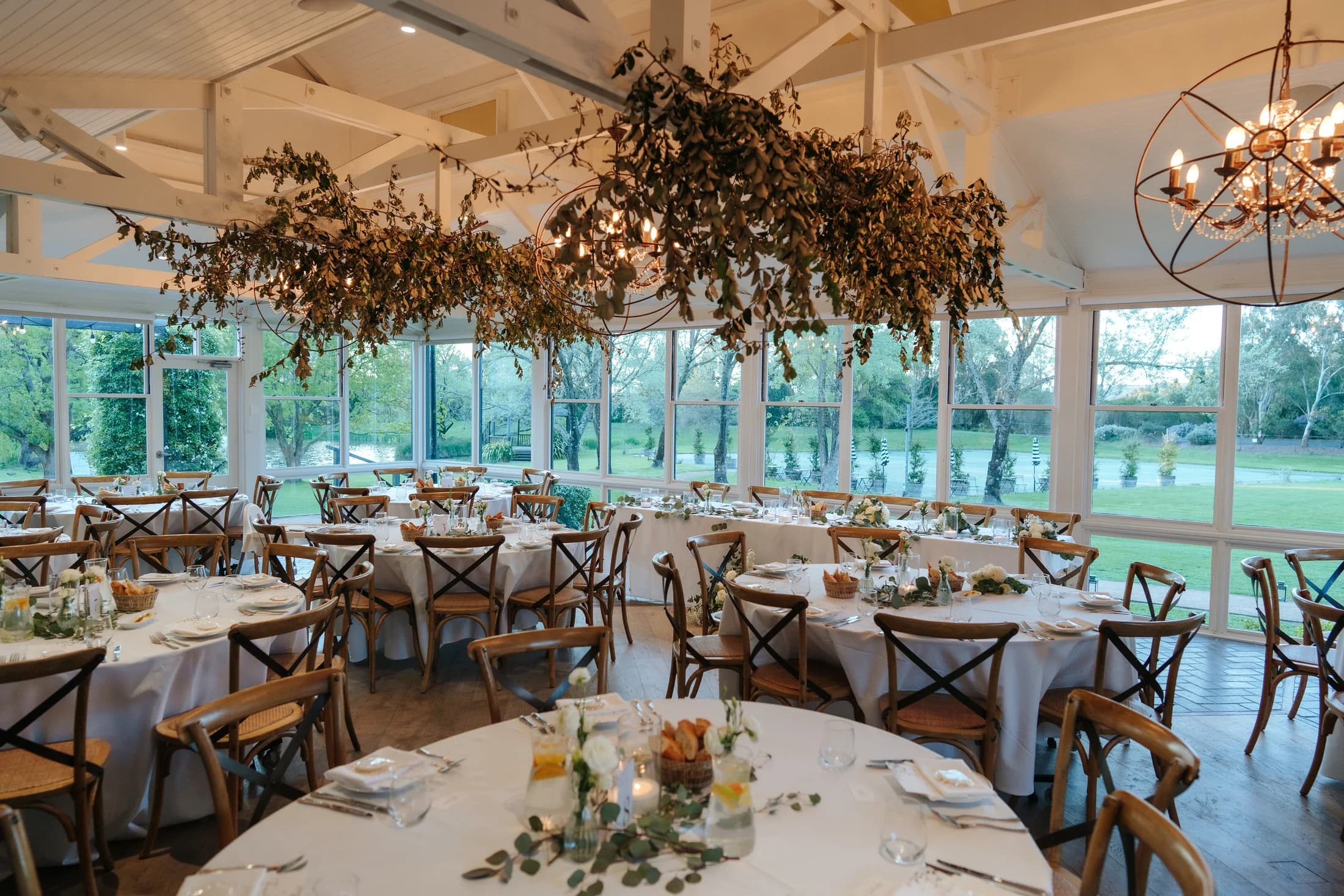 Fully styled reception room